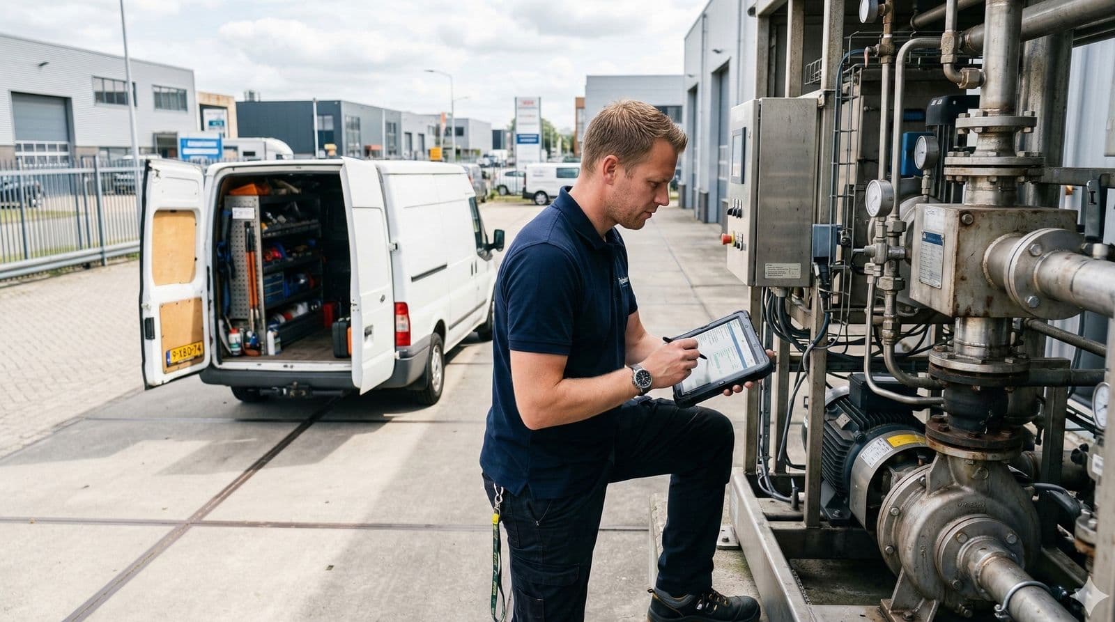Technicus in de buitendienst